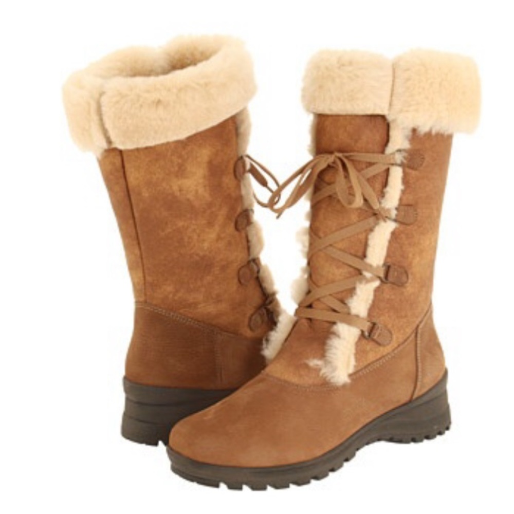 La Canadienne Laila shearling boots